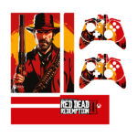 اسکین Xbox one/s طرح 01 RedDead..