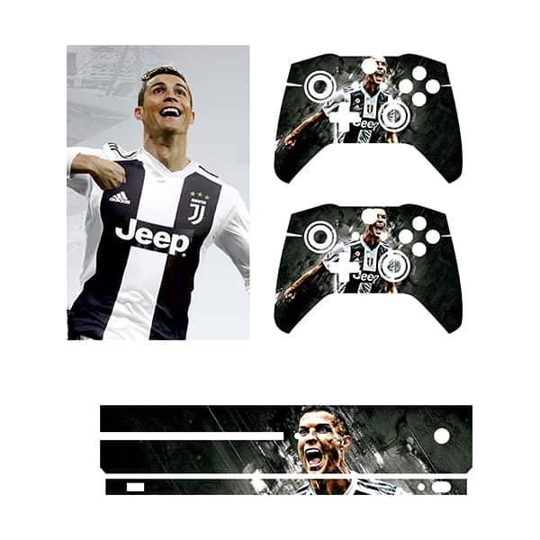 اسکین Xbox one/s طرح 01 Ronaldo.
