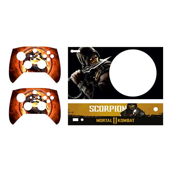 اسکین Xbox series s/x طرح Scorpion 02.