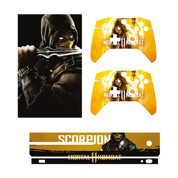 اسکین Xbox one/s طرح 03 Scorpion .