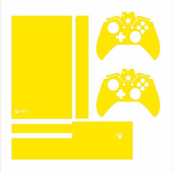 اسکین Xbox one/s طرح 01 Yellow/