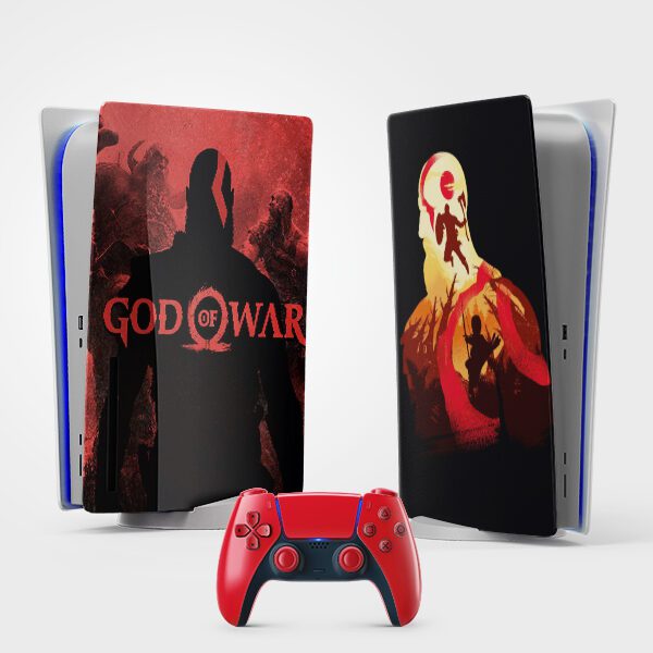 اسکین Playstation 5 طرح 02 God of war