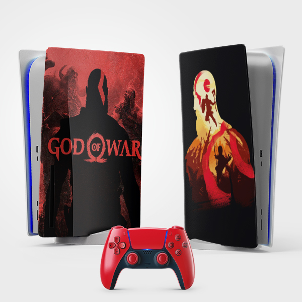اسکین Playstation 5 طرح 02 God of war