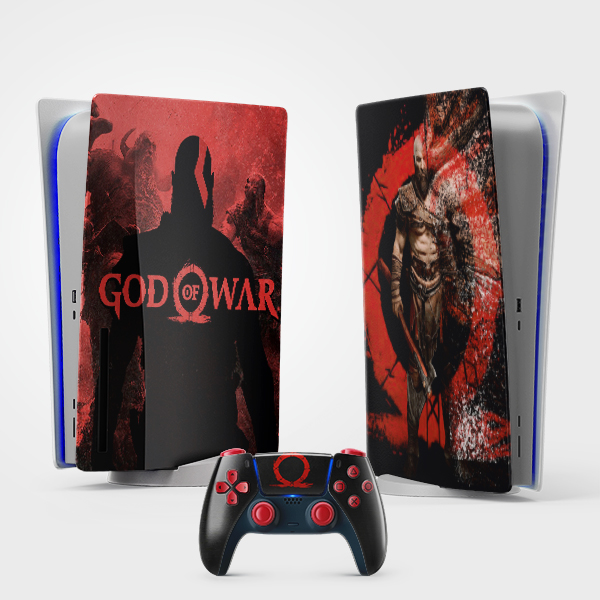 اسکین Playstation 5 طرح 07 God of war