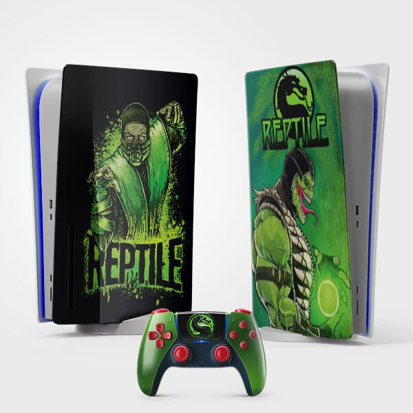اسکین Playstation 5 طرح 02 Reptile
