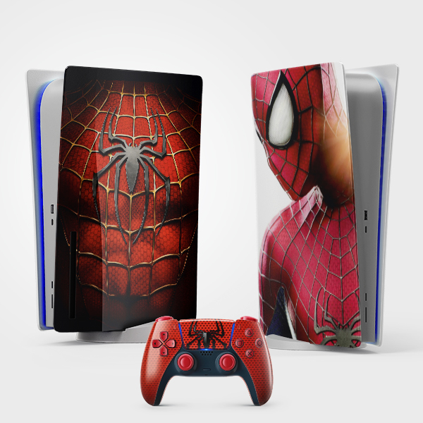 اسکین Playstation 5 طرح 01 Spiderman