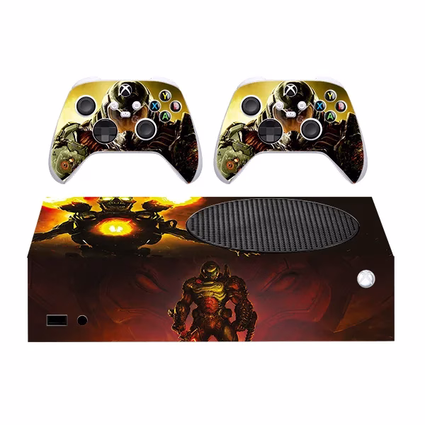 اسکین Xbox series s طرح Doom 03 اسکین Xbox series s طرح Doom 03