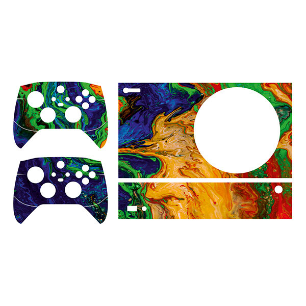 اسکین Xbox series s طرح Colorful 12.