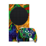 اسکین Xbox series s طرح Colorful 12