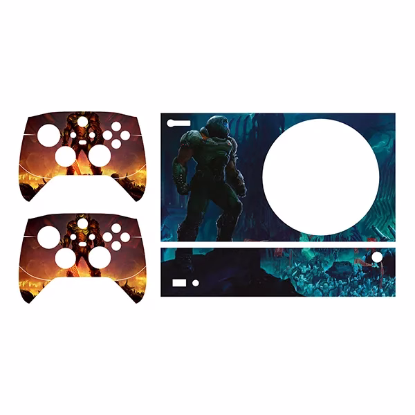اسکین Xbox series s طرح Doom 04 اسکین Xbox series s طرح Doom 04