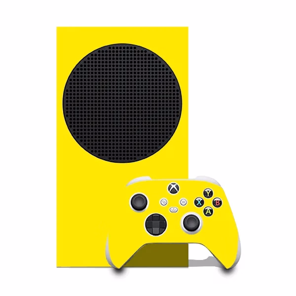 اسکین Xbox series s طرح Yellow 01 اسکین Xbox series s طرح Yellow 01
