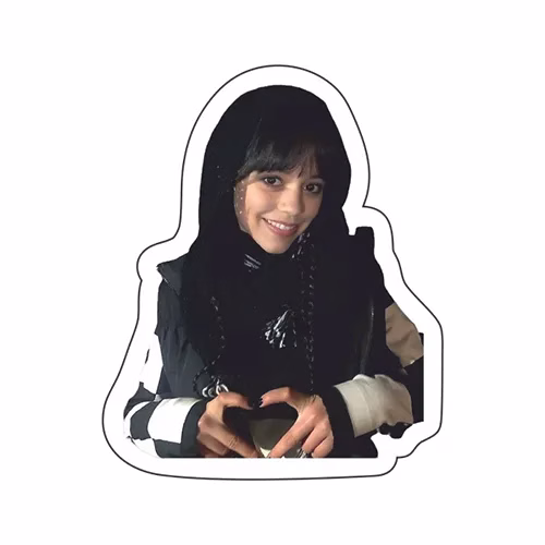 استیکر لپ تاپ طرح 08 Wendsday
