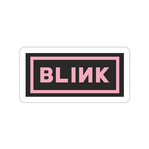 استیکر لپ تاپ طرح 02 black pink