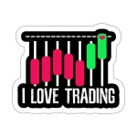 استیکر لپ تاپ طرح Trader 10