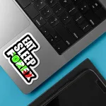 استیکر لپ تاپ طرح Trader 12