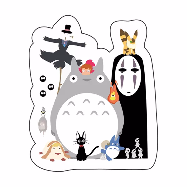 استیکر لپ تاپ طرح Miyazaki 12
