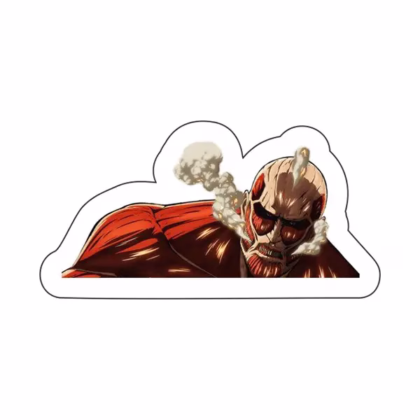 استیکر لپ تاپ طرح Attack on titan 13