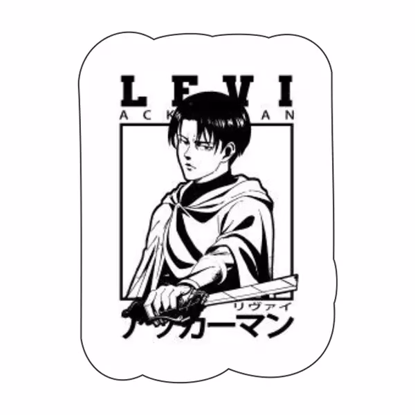 استیکر لپ تاپ طرح Attack on titan 18