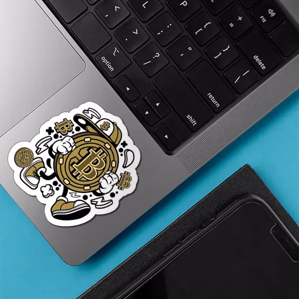 استیکر لپ تاپ طرح Trader 37