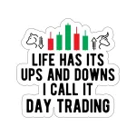 استیکر لپ تاپ طرح Trader 46