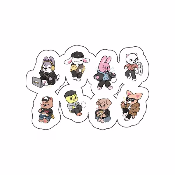 استیکر لپ تاپ طرح Stray kids 50