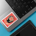 استیکر لپ تاپ طرح Trader 56