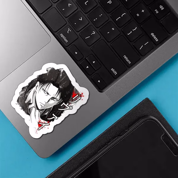 استیکر لپ تاپ طرح Attack on titan 68