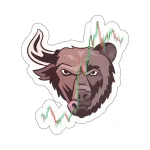 استیکر لپ تاپ طرح Trader 69