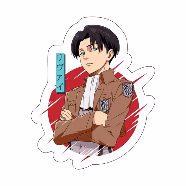استیکر لپ تاپ طرح Attack on titan 70