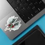 استیکر لپ تاپ طرح Attack on titan 82