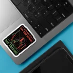 استیکر لپ تاپ طرح Trader 09