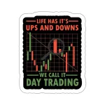 استیکر لپ تاپ طرح Trader 09