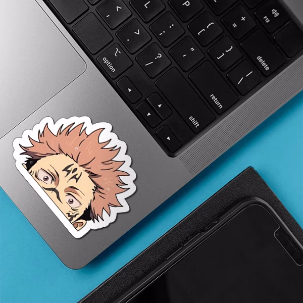 استیکر لپ تاپ طرح jujutsu kaisen 12