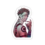 استیکر لپ تاپ طرح jujutsu kaisen 46