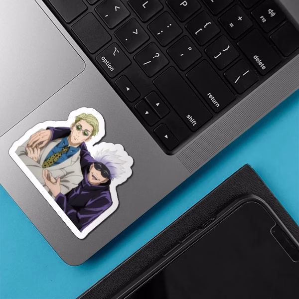 استیکر لپ تاپ طرح jujutsu kaisen 49