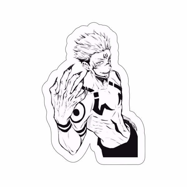 استیکر لپ تاپ طرح jujutsu kaisen 56