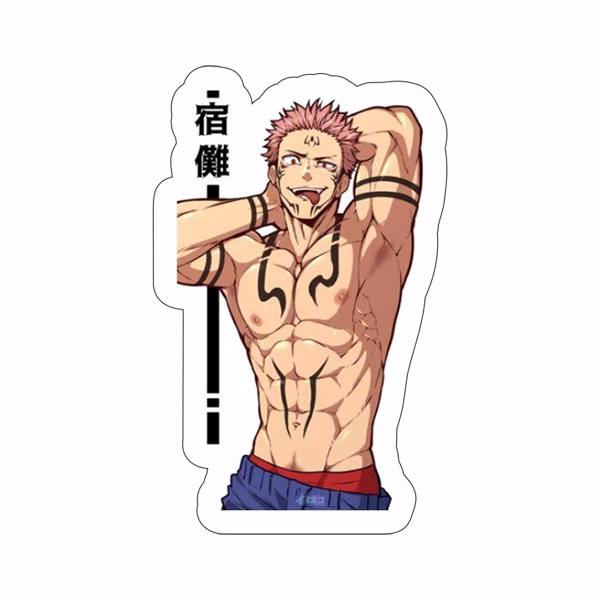 استیکر لپ تاپ طرح jujutsu kaisen 69