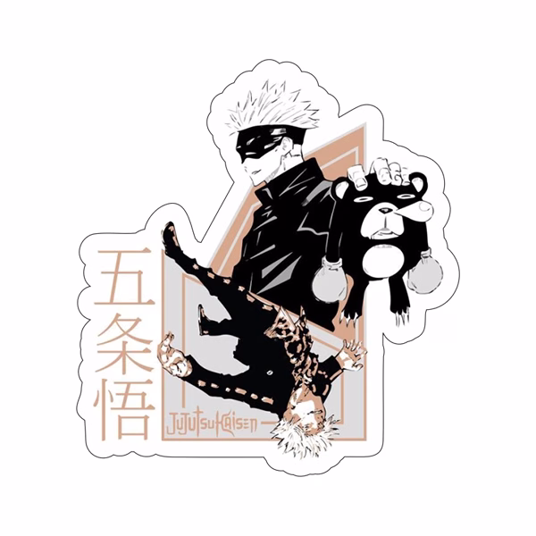 استیکر لپ تاپ طرح jujutsu kaisen 73