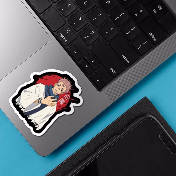 استیکر لپ تاپ طرح jujutsu kaisen 79