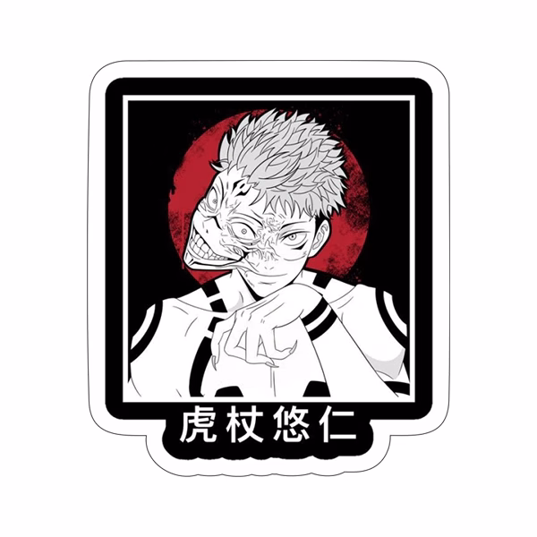 استیکر لپ تاپ طرح jujutsu kaisen 85