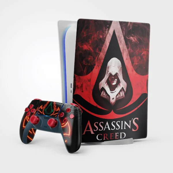 اسکین Playstation 5 طرح Assassin's creed 05