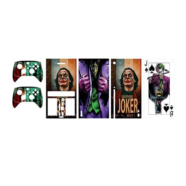 اسکین Xbox series x طرح Joker 08 .