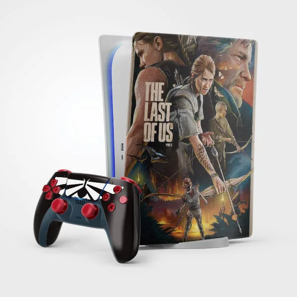 اسکین Playstation 5 طرح Last Of Us 04