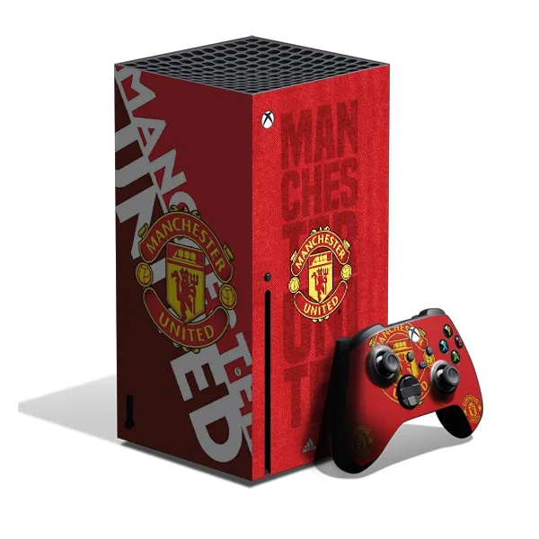 اسکین Xbox series x طرح Manchester united 01