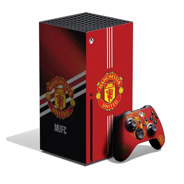 اسکین Xbox series x طرح Manchester united 03