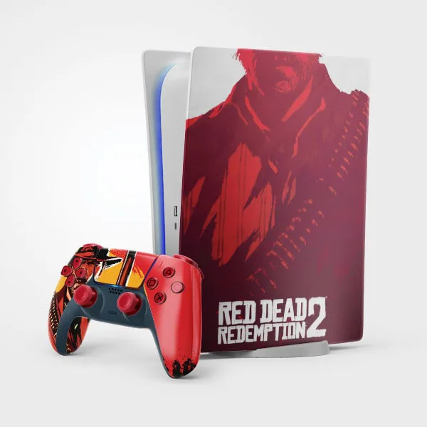 اسکین Playstation 5 طرح 04 Red dead