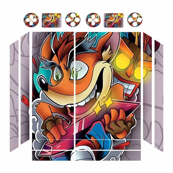 اسکین Ps4 طرح crash 01 2