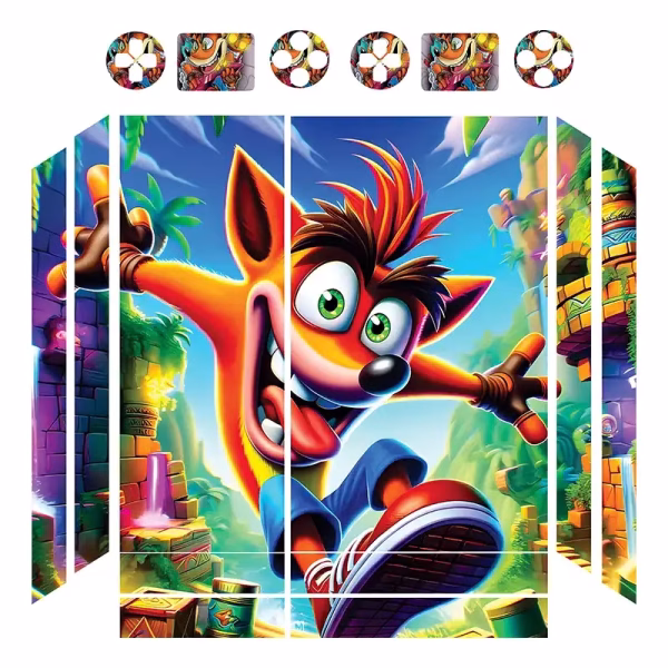 اسکین Ps4 طرح crash 02 2