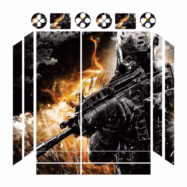 اسکین Ps4 طرح call of duty 02 1