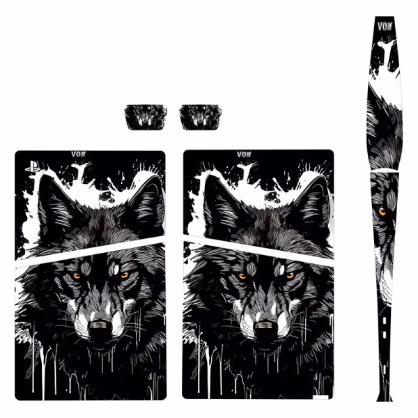 اسکین Ps 5 طرح wolf04 1